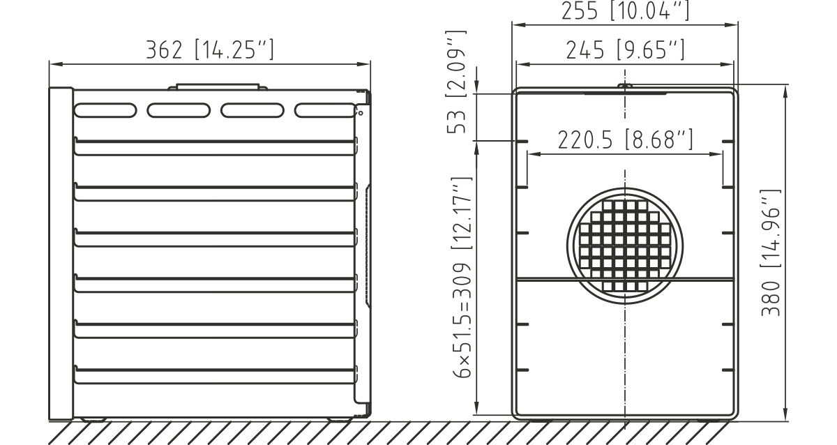 Drawing for KSSU Oven Rack