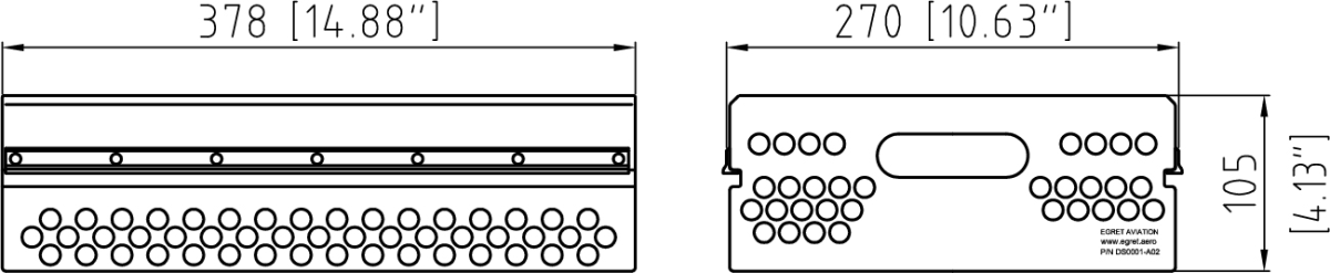 Drawing for Lightweight ATLAS Aluminium Drawer